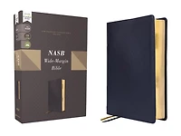 NASB, Wide Margin Bible, Leathersoft, Brown, Red Letter, 1995 Text, Comfort Print