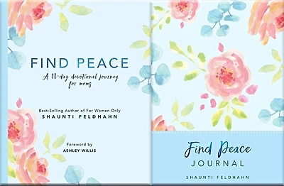 Find Peace Bundle: A 40-Day Devotional Journey for Moms & Deluxe Signature Journal