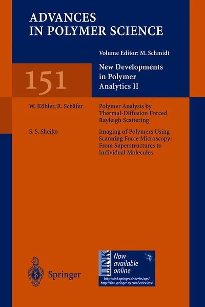 New Developments Polymer Analytics II