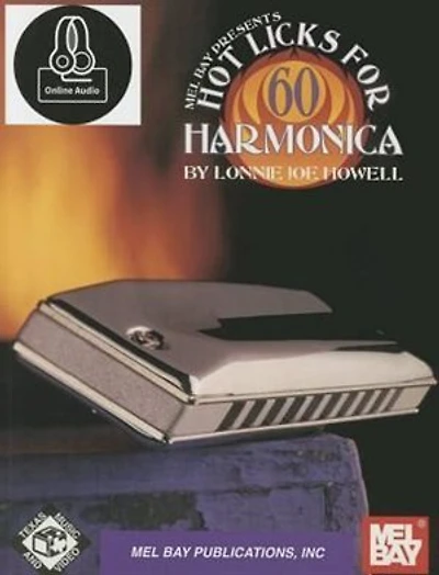 60 Hot Licks For Harmonica (book + Online Audio)