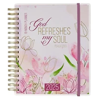2025 Wire 18 Month Planner God Refreshes My Soul Ps. 23:3