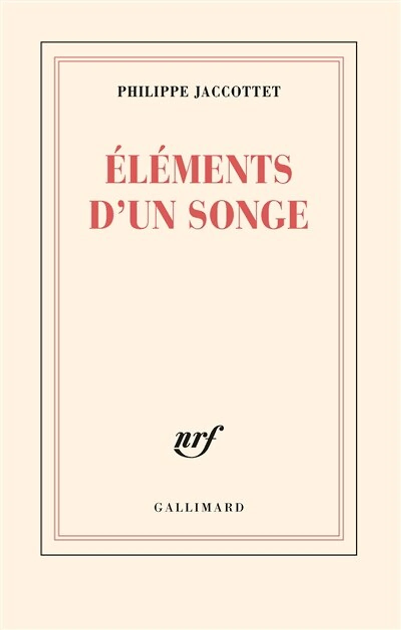 Eléments d'un songe