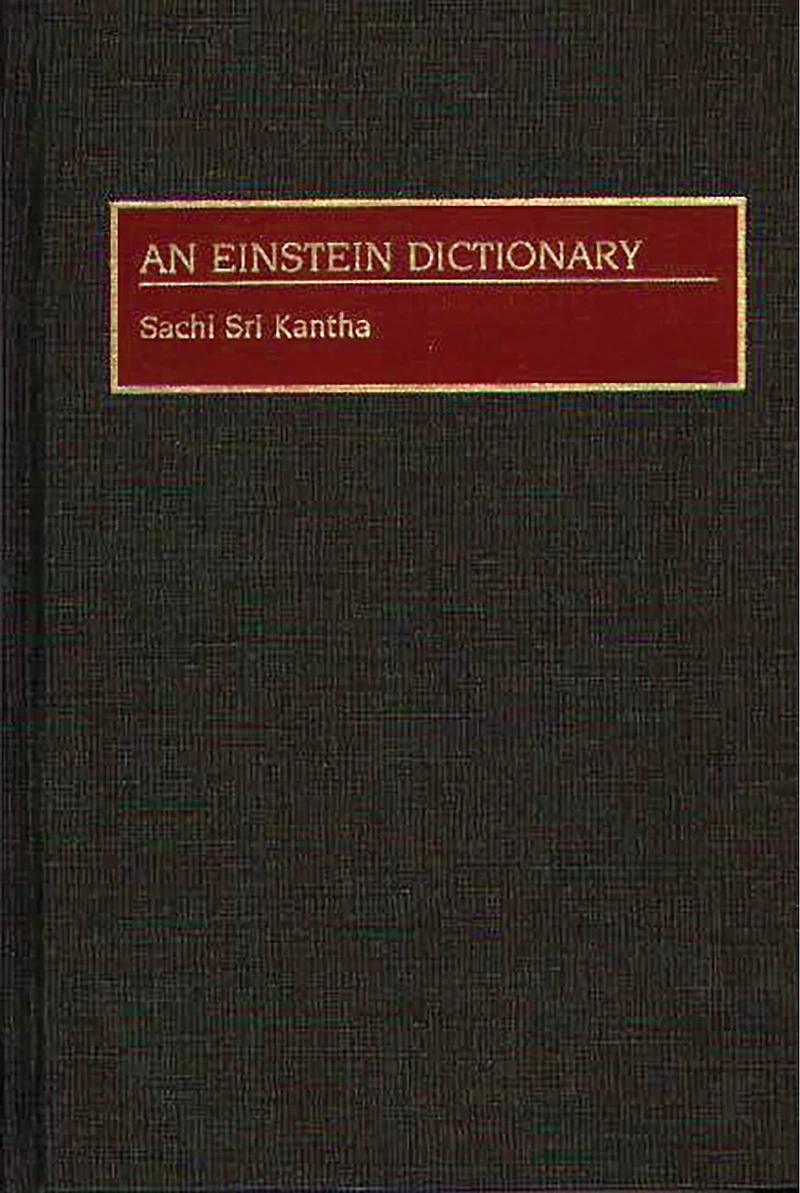 An Einstein Dictionary