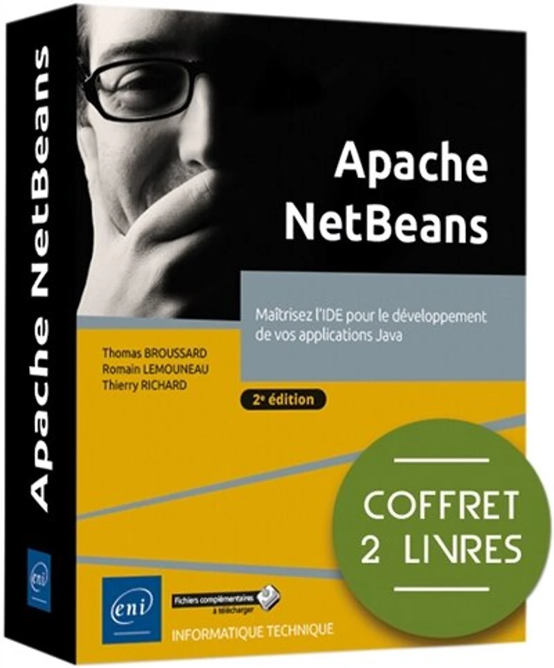 Apache NetBeans : coffret 2 livres: livres