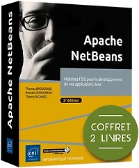 Apache NetBeans : coffret 2 livres: livres
