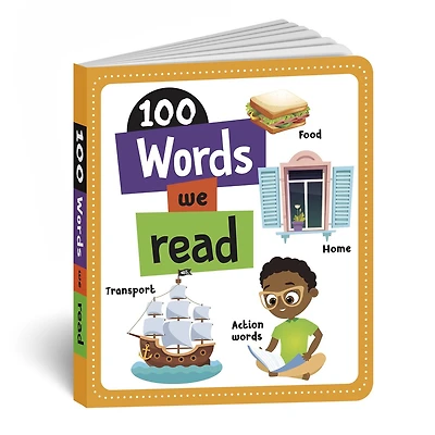 100 Words We Read: Board Book of First 100 Most Important Words for PreSchool Kids, Toddlers [Penguin Early Learning Series]