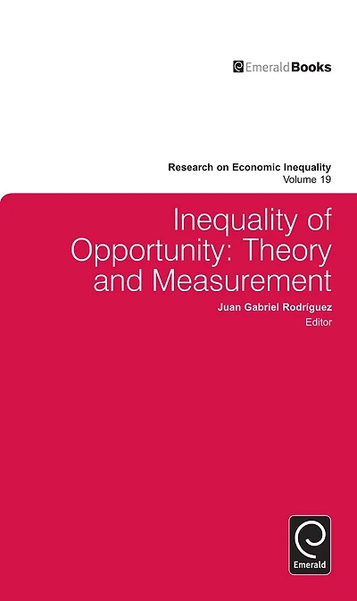 Inequality of Opportunity: Theory and Measurement