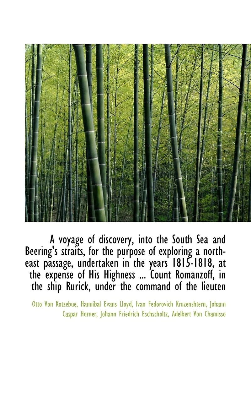 a Voyage of Discovery, Into the South Sea and Beering's Straits, for Purpose Exploring North-East Passage 1815-1818. [Including Introduction by A. J. Von Krusenstern; Instructions Astronomical Observations Horner. Vol. III