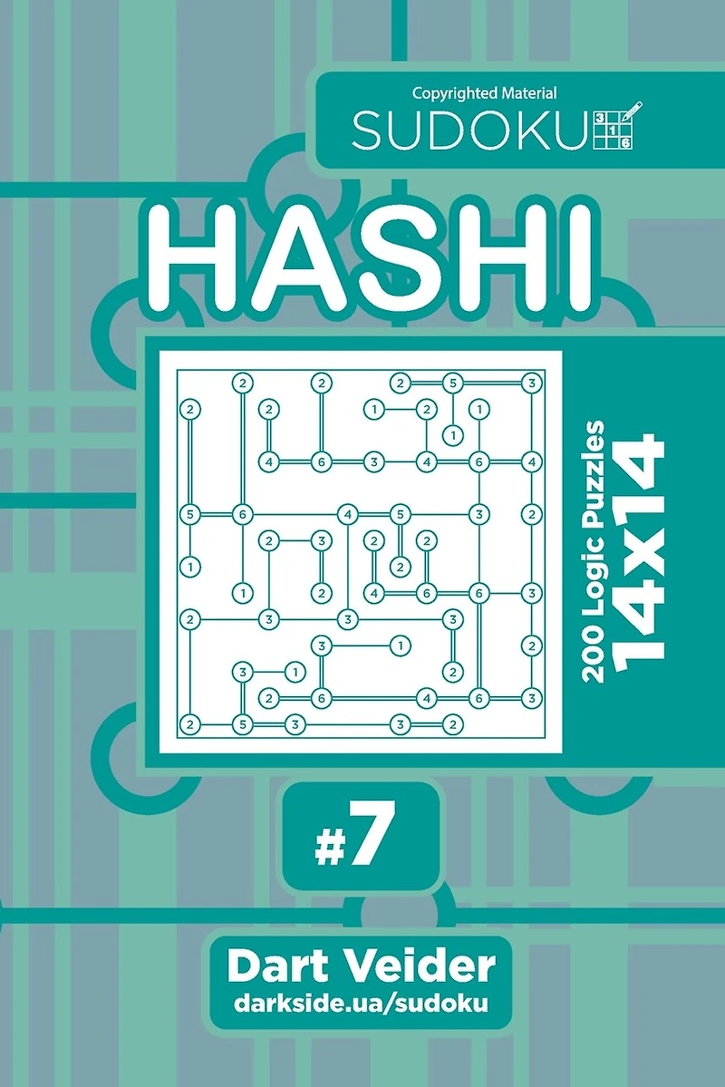 Sudoku Hashi - 200 Logic Puzzles 14x14 (volume 7)