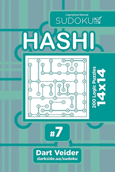 Sudoku Hashi - 200 Logic Puzzles 14x14 (volume 7)