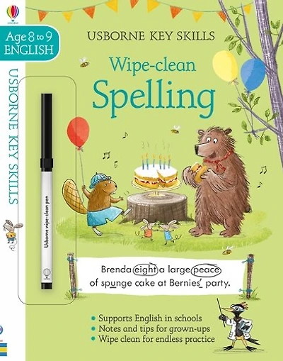 Key Skills Wipe-Clean: Spelling 8-9