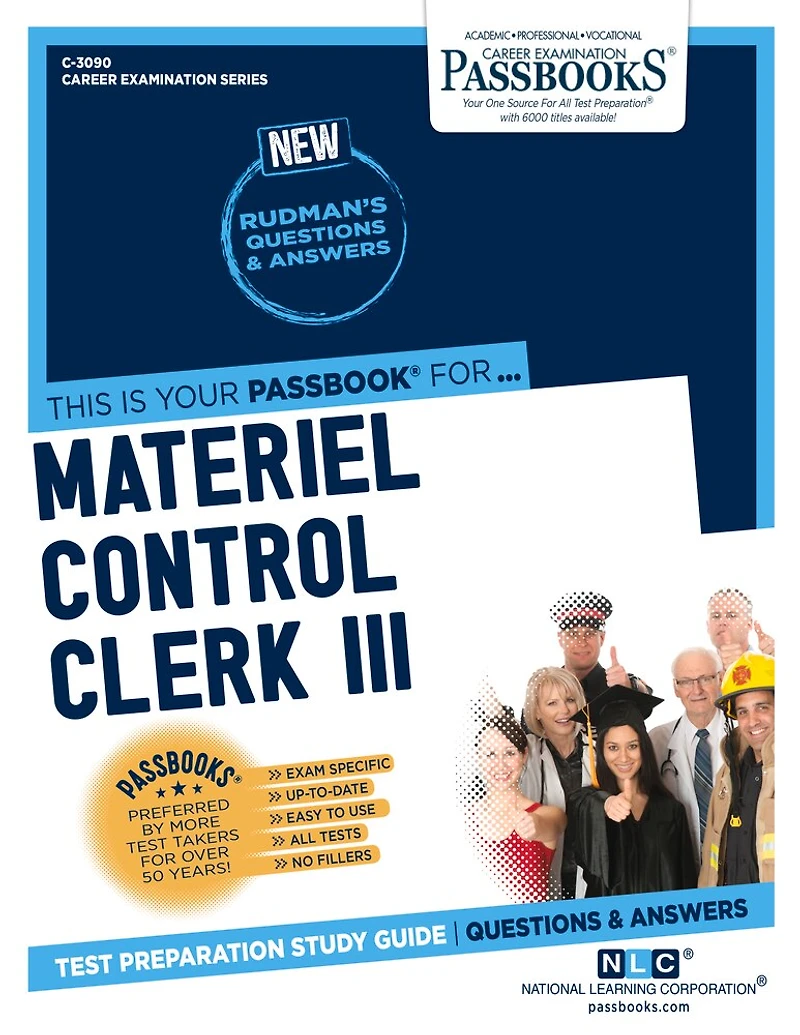 Materiel Control Clerk III (C-3090): Passbooks Study Guide