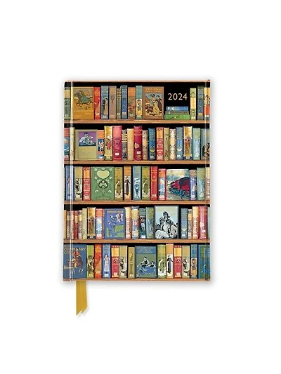 Bodleian Libraries: Bookshelves 2024 Luxury Pocket Diary - Week to View