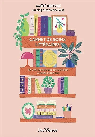 Carnet de soins littéraires: 20 ateliers de bibliothérapie à faire chez soi