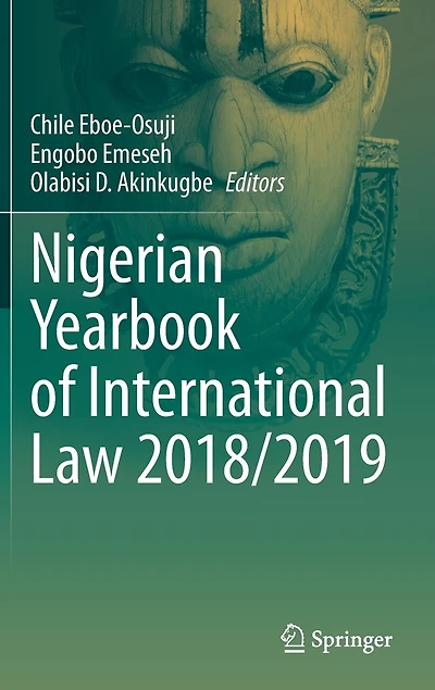 Nigerian Yearbook of International Law 2018/2019