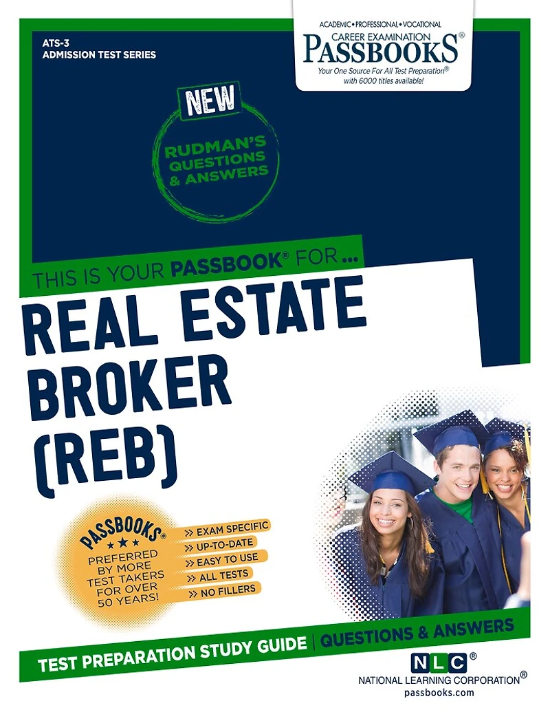Real Estate Broker (REB) (ATS-3): Passbooks Study Guide