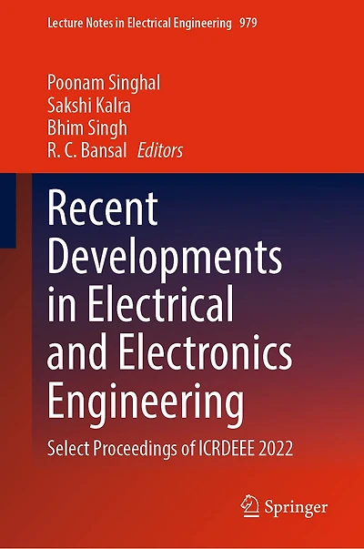 Recent Developments Electrical and Electronics Engineering: Select Proceedings of ICRDEEE 2022