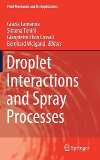 Droplet Interactions and Spray Processes