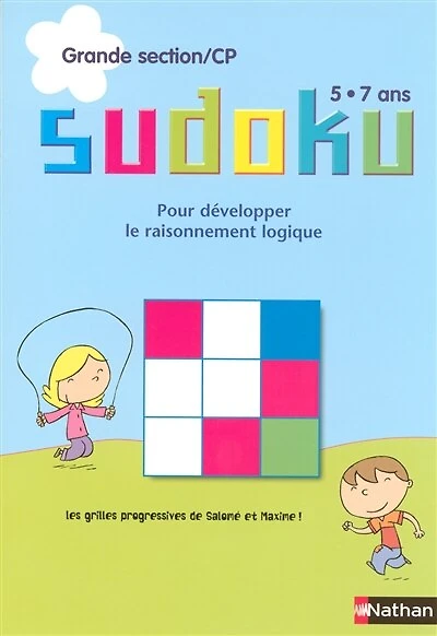Sudoku, grande section-CP, 5-7 ans: pour développer le raisonnement logique