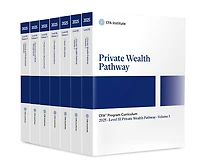 2026 CFA Program Curriculum Level III Private Wealth Pathway Box Set