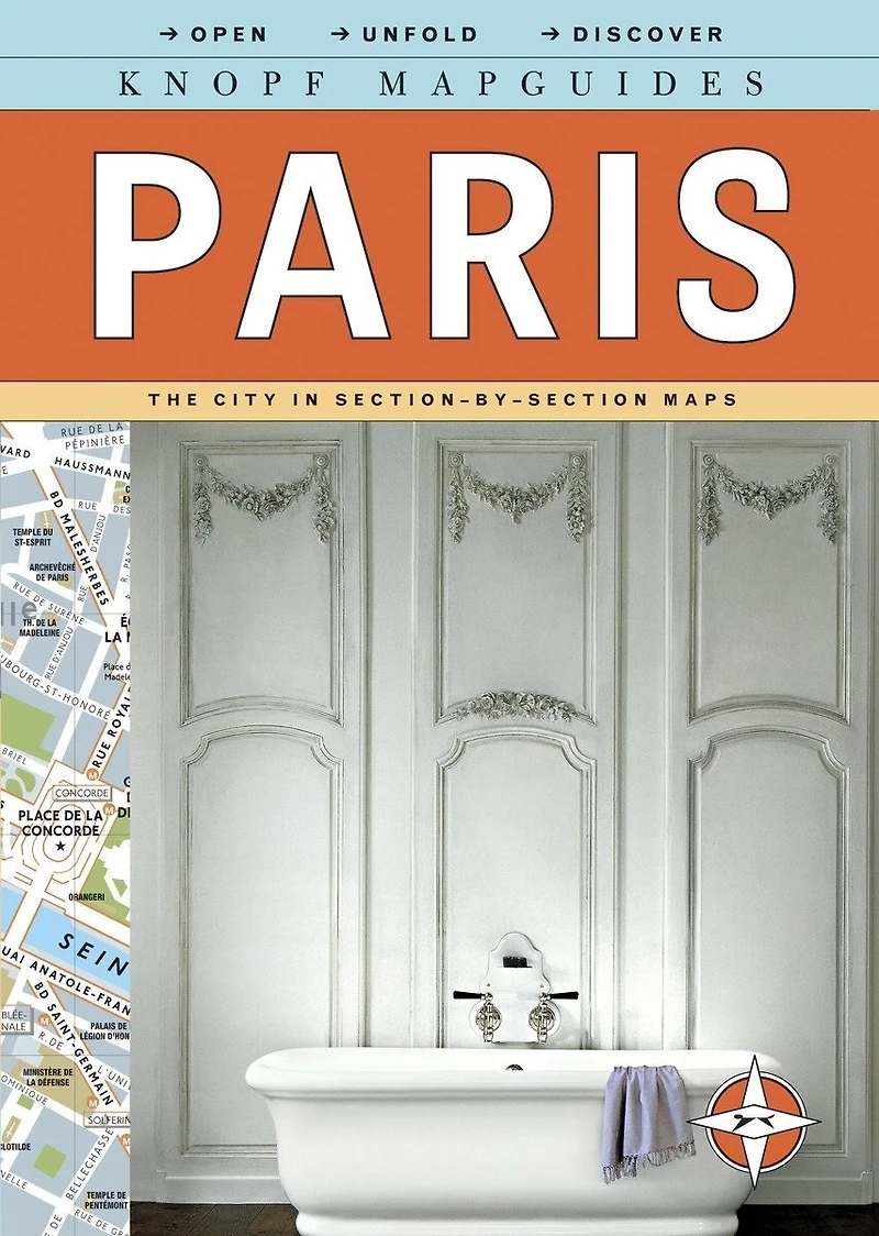 Knopf Mapguides: Paris: The City In Section-by-section Maps