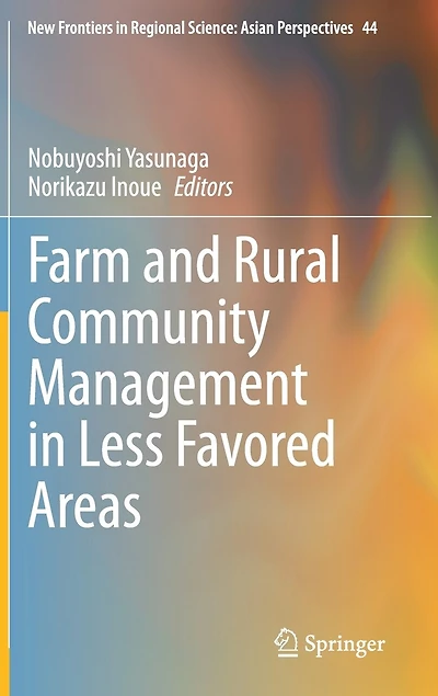 Farm and Rural Community Management Less Favored Areas