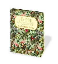 ANIMAL KINGDOM COLOURING BK: Deluxe Sprayed Edge Edition
