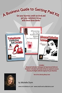 A Business guide to getting paid kit: Get your business credit on track & get your customers to pay with these three books!
