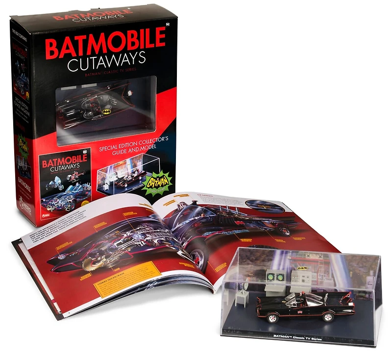 Batmobile Cutaways: Batman Classic TV Series Plus Collectible