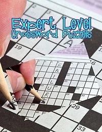 Expert Level Crossword Puzzels: Newsday Crossword Puzzles Books, Brain Games Crossword Puzzles Large Print, Games For Every Day Qui