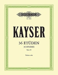 36 Studies Op. 20 for Violin