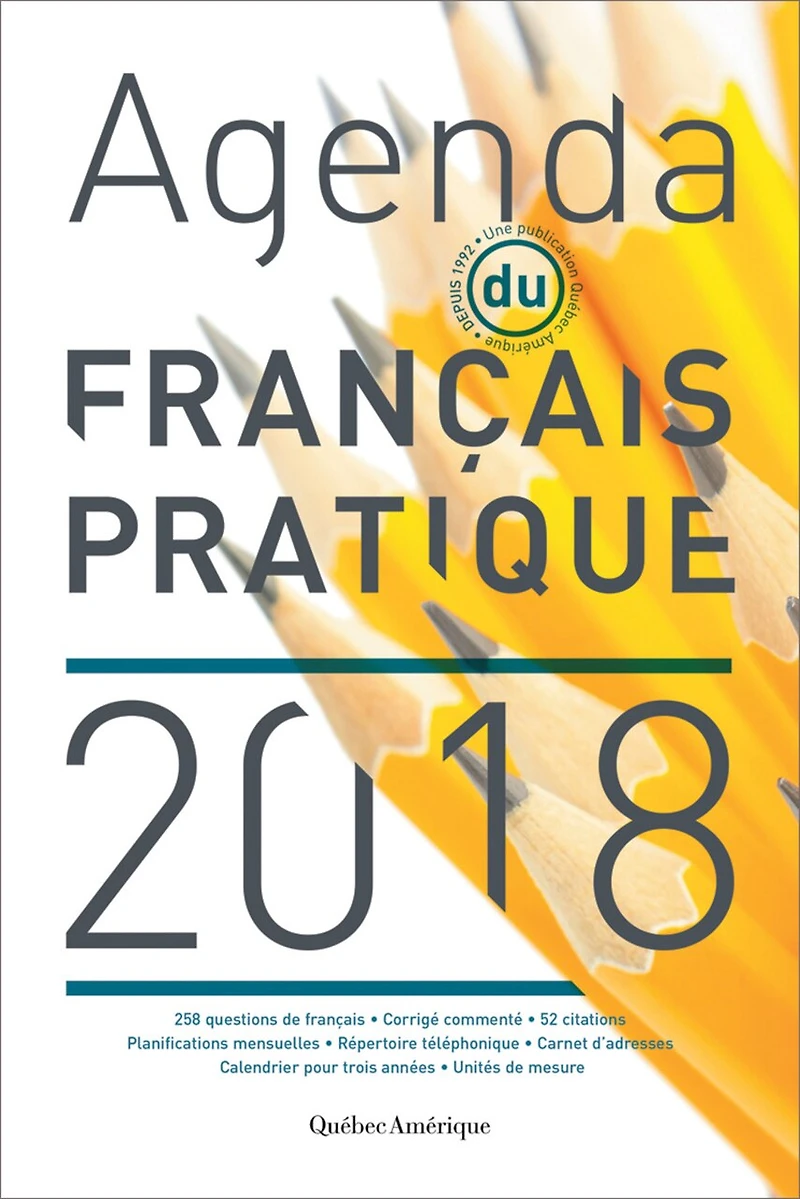 Agenda du français pratique 2018