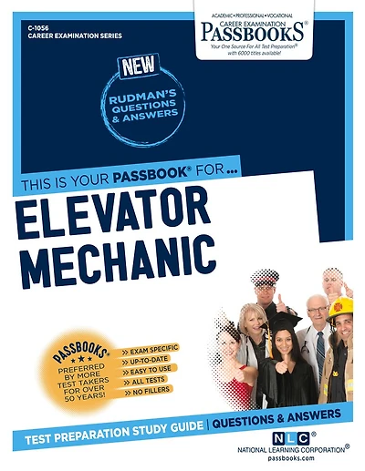 Elevator Mechanic (C-1056): Passbooks Study Guide