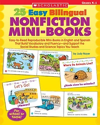 25 Easy Bilingual Nonfiction Mini-Books