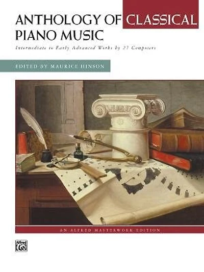 Anthology of Classical Piano Music: Intermediate to Early Advanced Works by 36 Composers, Comb Bound Book