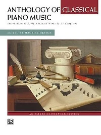 Anthology of Classical Piano Music: Intermediate to Early Advanced Works by 36 Composers, Comb Bound Book
