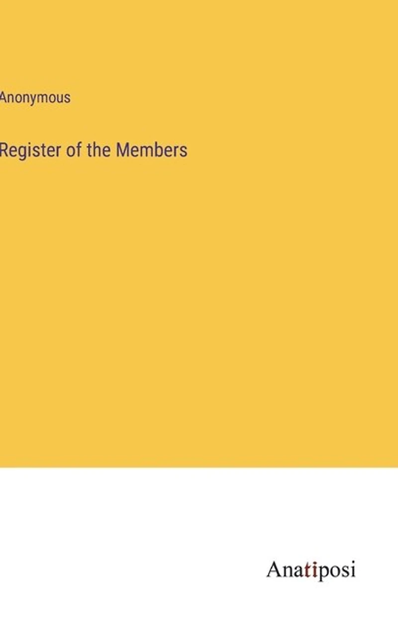 Register of the Members