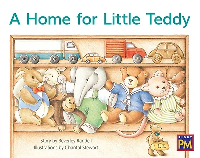 A Home for Little Teddy: Leveled Reader Red Fiction Level 5 Grade 1