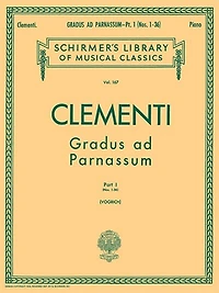 Gradus Ad Parnassum - Book 1: Schirmer Library Of Classics Volume 167 Piano Solo