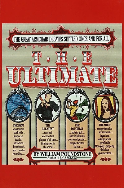 The Ultimate: The Great Armchair Debates Settled Once and for All