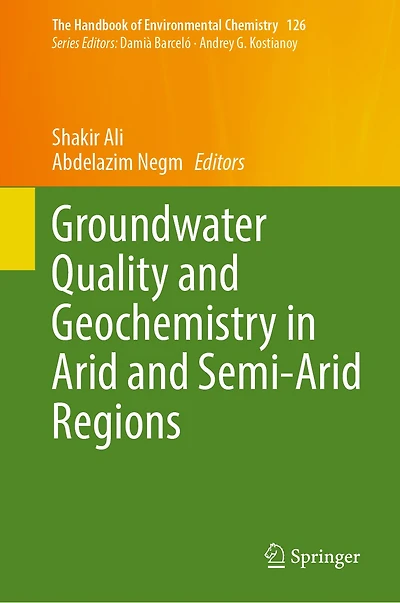 Groundwater Quality and Geochemistry Arid Semi-Arid Regions