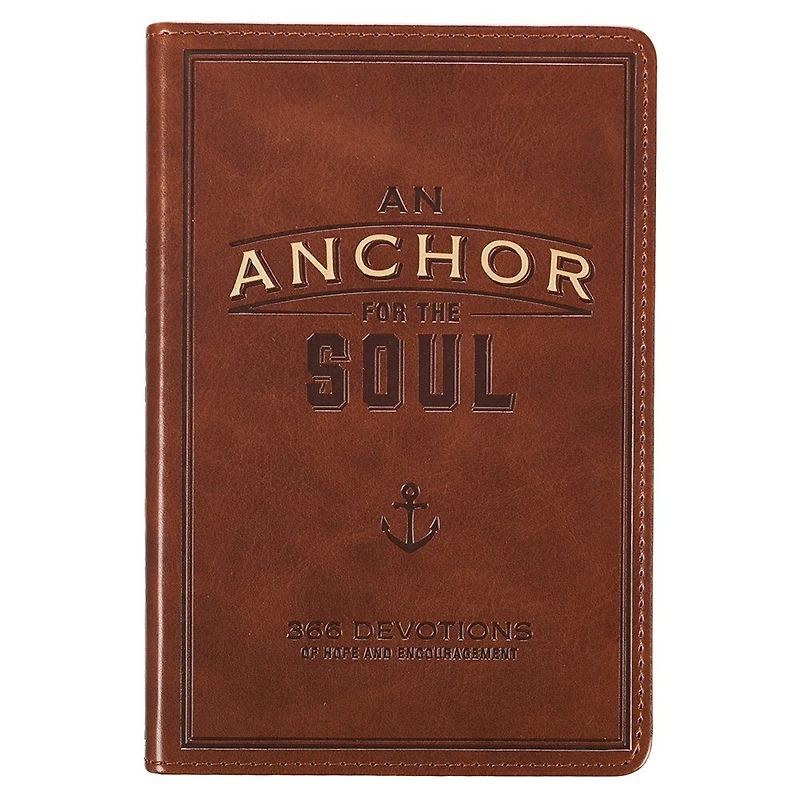 Devotional An Anchor for the Soul Faux Leather