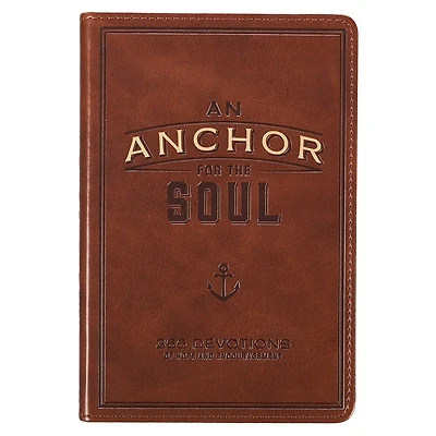 Devotional An Anchor for the Soul Faux Leather