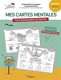 Mes cartes mentales pour enseigner les maths, cycle 3, CM1, CM2: 80 cartes mentales reproductibles