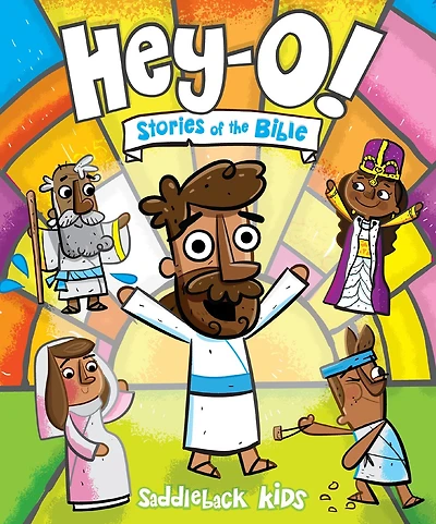 Hey-O! Stories of the Bible Coloring Book: Over 90 Story Pages for Kids to Color