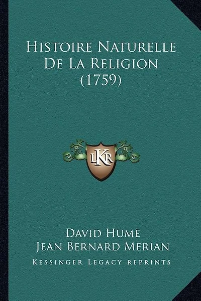 Histoire Naturelle De La Religion (1759)