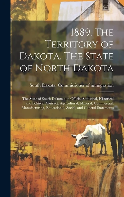 1889. The Territory of Dakota. The State of North Dakota; the State of South Dakota; an Official Statistical, Historical and Political Abstract. Agricultural, Mineral, Commercial, Manufacturing, Educational, Social, and General Statements