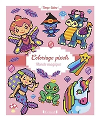 Coloriages pixels: monde magique