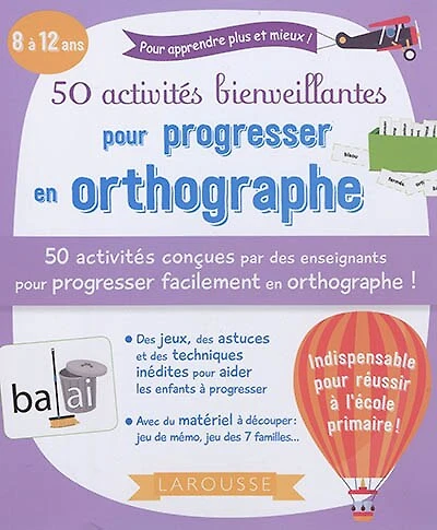 50 activites bienveillantes.. orthographe