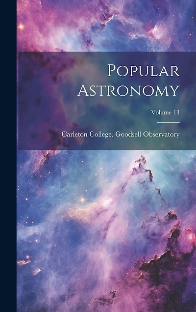 Popular Astronomy; Volume
